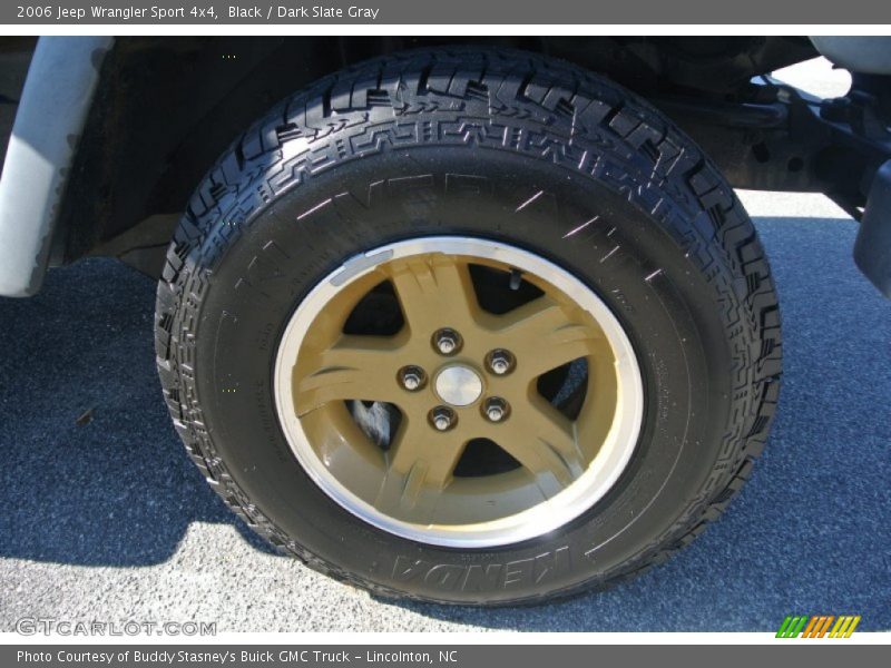 Black / Dark Slate Gray 2006 Jeep Wrangler Sport 4x4