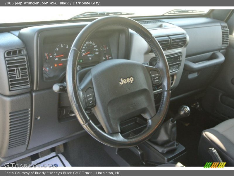 Black / Dark Slate Gray 2006 Jeep Wrangler Sport 4x4