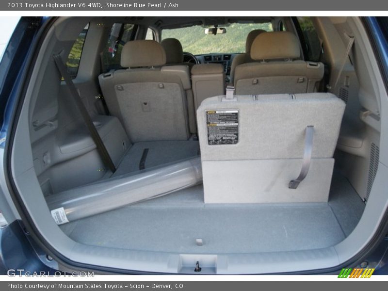 Shoreline Blue Pearl / Ash 2013 Toyota Highlander V6 4WD