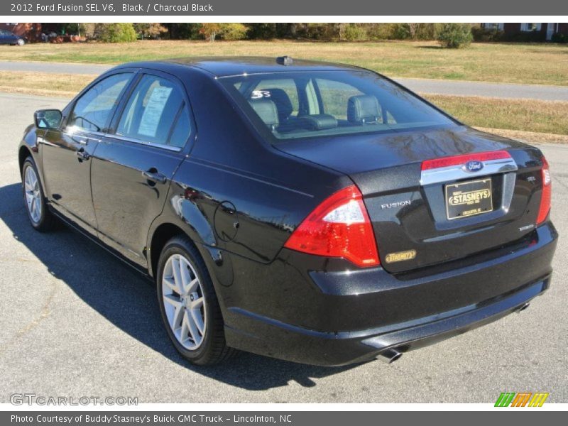 Black / Charcoal Black 2012 Ford Fusion SEL V6