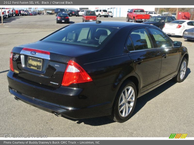 Black / Charcoal Black 2012 Ford Fusion SEL V6
