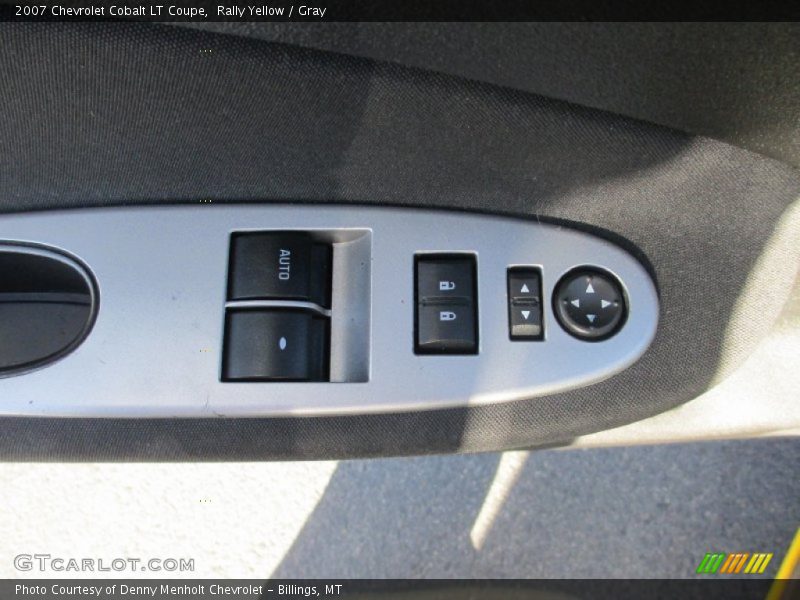 Rally Yellow / Gray 2007 Chevrolet Cobalt LT Coupe
