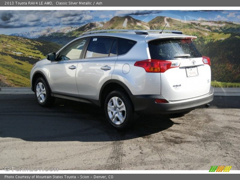 Classic Silver Metallic / Ash 2013 Toyota RAV4 LE AWD