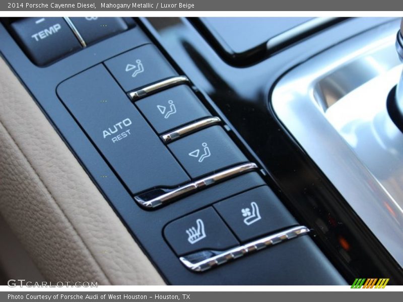 Controls of 2014 Cayenne Diesel