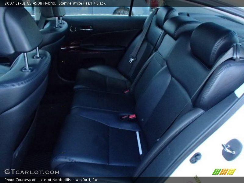 Starfire White Pearl / Black 2007 Lexus GS 450h Hybrid