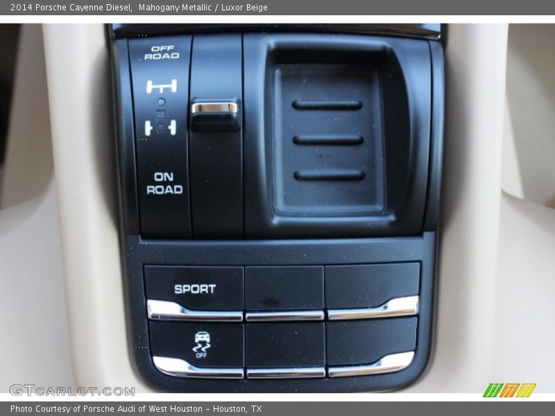 Controls of 2014 Cayenne Diesel