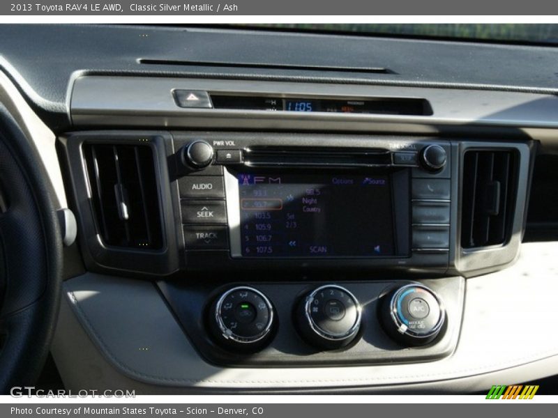 Classic Silver Metallic / Ash 2013 Toyota RAV4 LE AWD