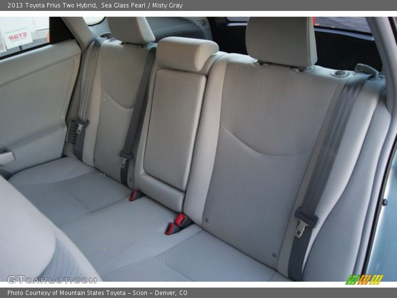 Sea Glass Pearl / Misty Gray 2013 Toyota Prius Two Hybrid