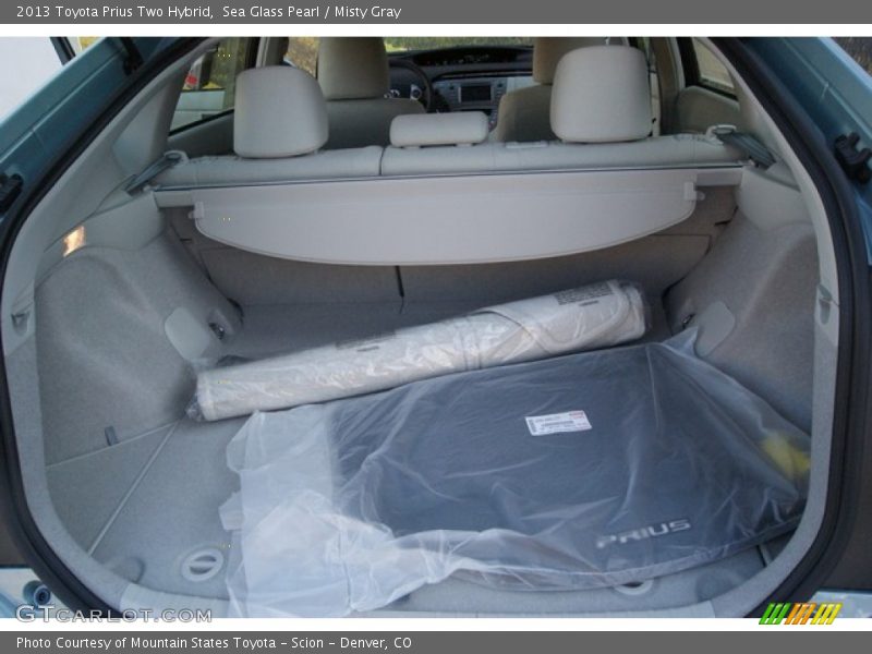 Sea Glass Pearl / Misty Gray 2013 Toyota Prius Two Hybrid