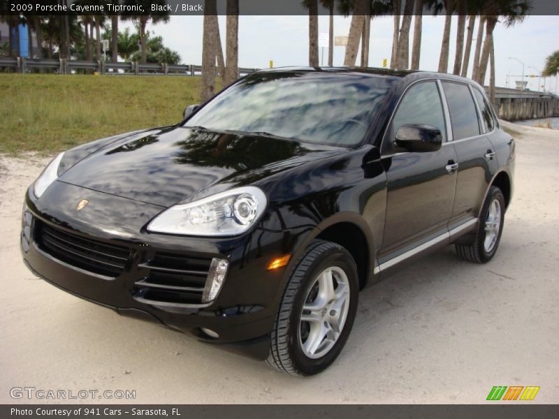 Black / Black 2009 Porsche Cayenne Tiptronic