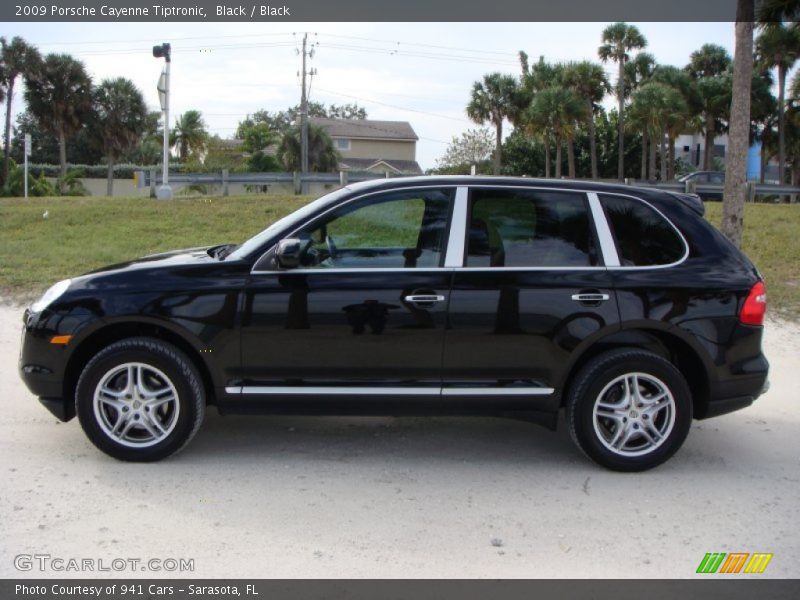 Black / Black 2009 Porsche Cayenne Tiptronic