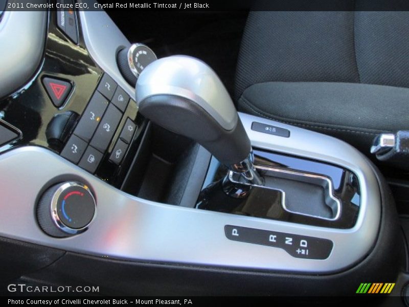 Crystal Red Metallic Tintcoat / Jet Black 2011 Chevrolet Cruze ECO