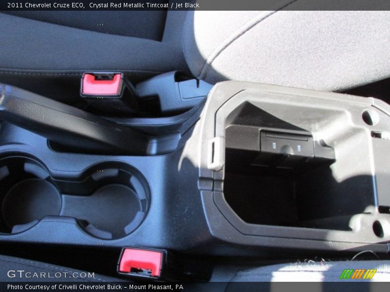Crystal Red Metallic Tintcoat / Jet Black 2011 Chevrolet Cruze ECO