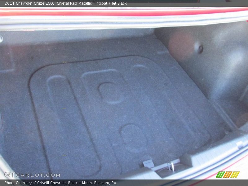 Crystal Red Metallic Tintcoat / Jet Black 2011 Chevrolet Cruze ECO