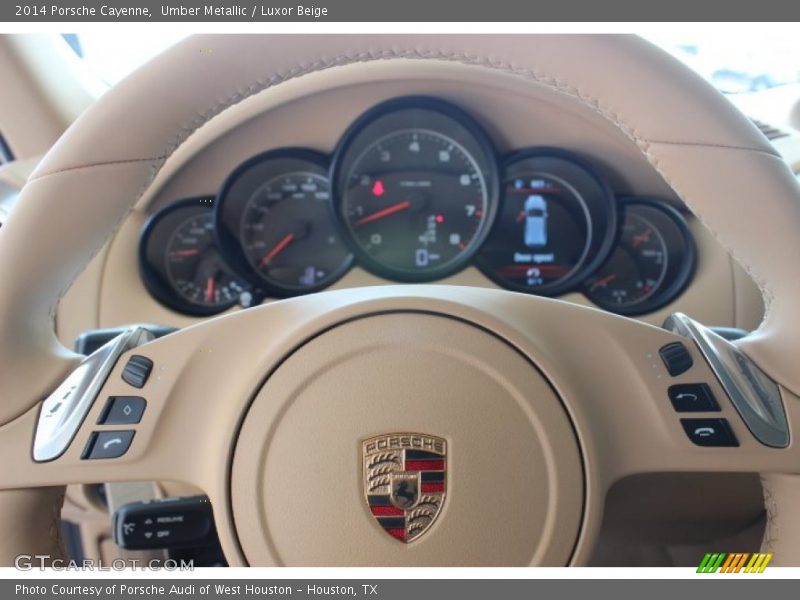  2014 Cayenne  Steering Wheel