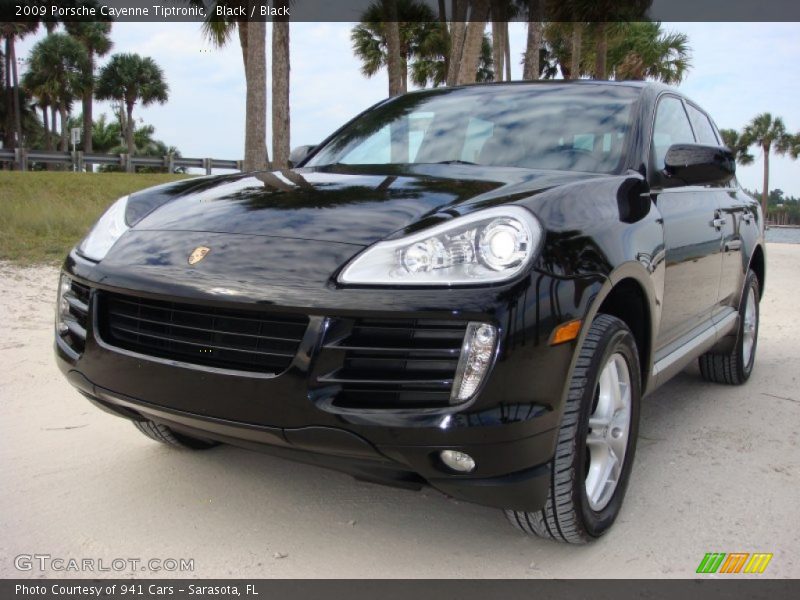 Black / Black 2009 Porsche Cayenne Tiptronic