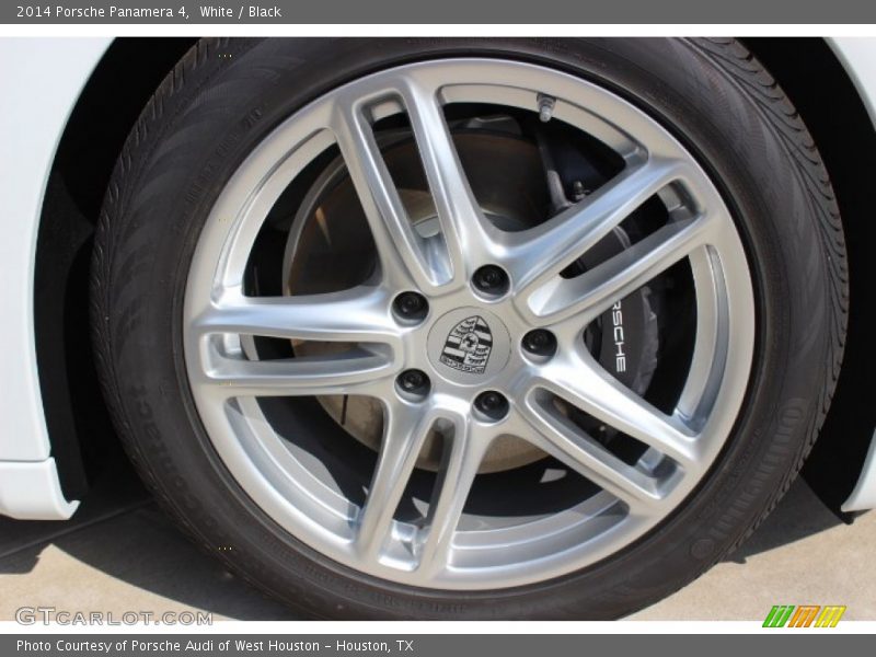 White / Black 2014 Porsche Panamera 4