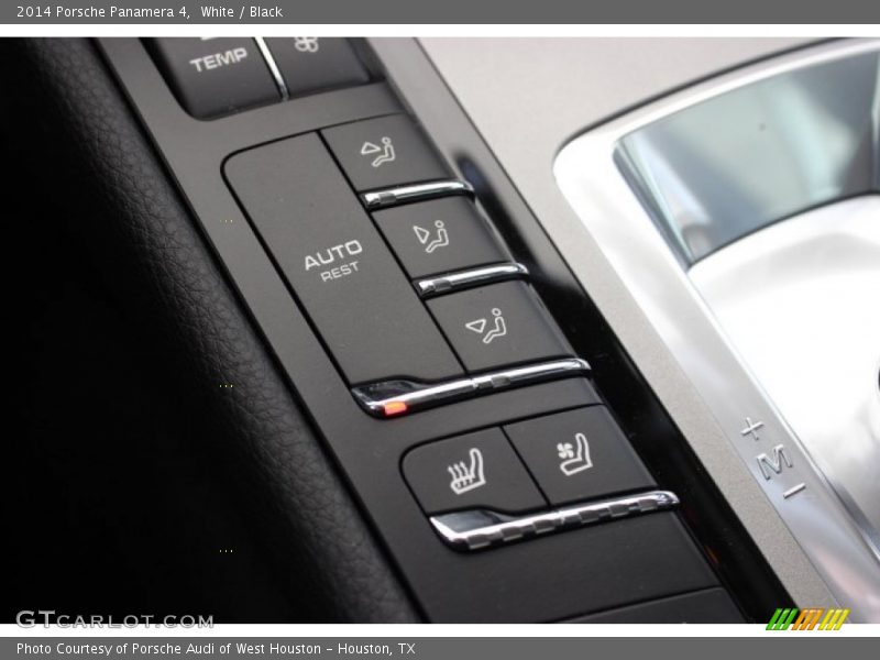 White / Black 2014 Porsche Panamera 4