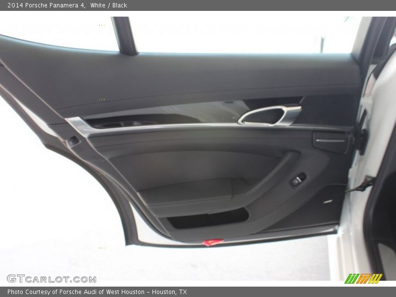 White / Black 2014 Porsche Panamera 4