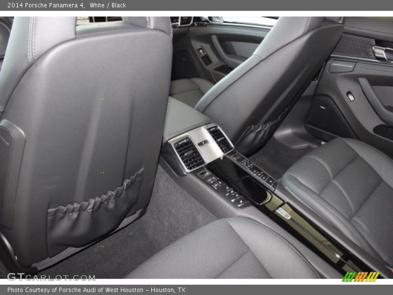 White / Black 2014 Porsche Panamera 4