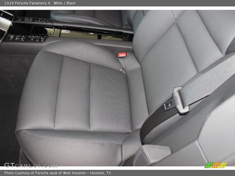 White / Black 2014 Porsche Panamera 4