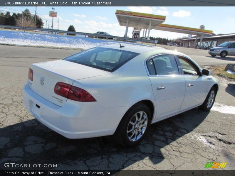 White Gold Flash Tricoat / Cashmere 2006 Buick Lucerne CXL