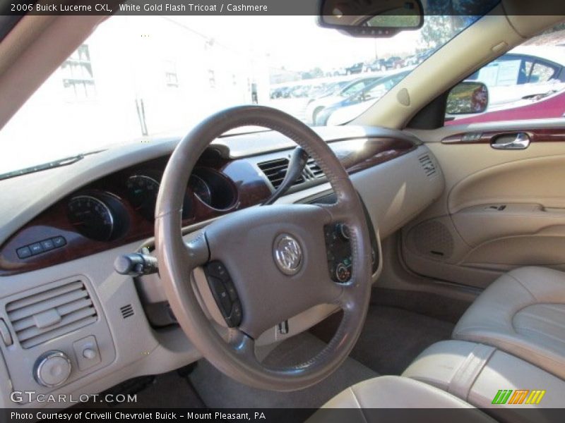 White Gold Flash Tricoat / Cashmere 2006 Buick Lucerne CXL