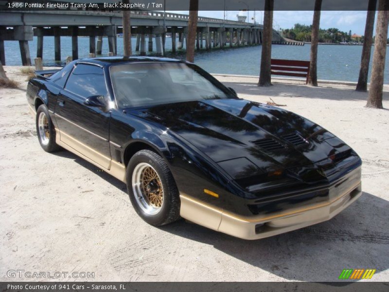 Front 3/4 View of 1986 Firebird Trans Am