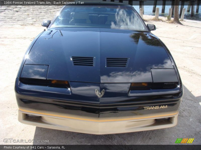  1986 Firebird Trans Am Black Sapphire