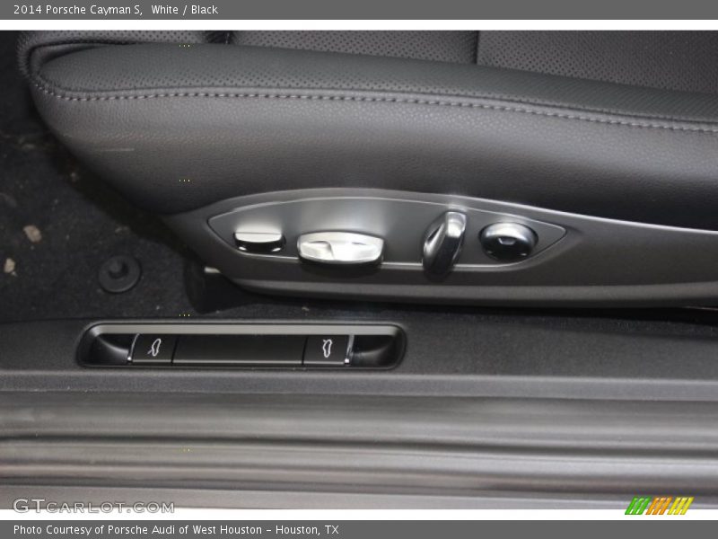 White / Black 2014 Porsche Cayman S