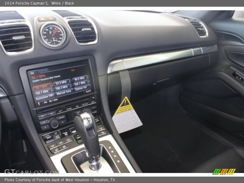 White / Black 2014 Porsche Cayman S