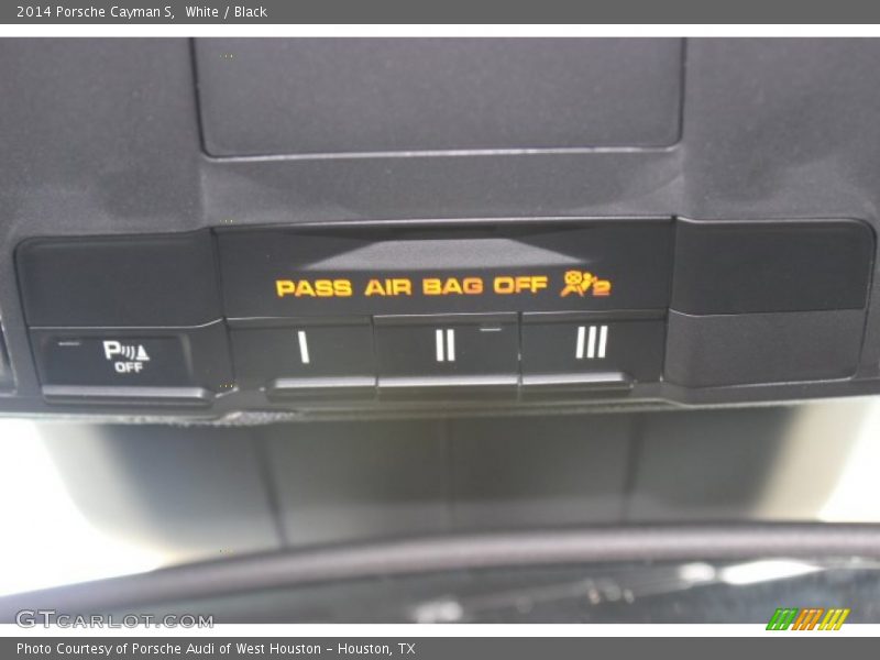 White / Black 2014 Porsche Cayman S
