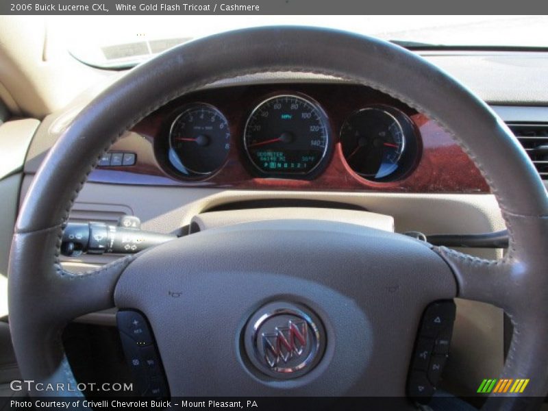 White Gold Flash Tricoat / Cashmere 2006 Buick Lucerne CXL