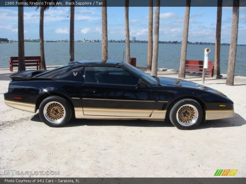  1986 Firebird Trans Am Black Sapphire