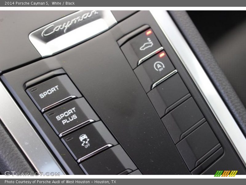 White / Black 2014 Porsche Cayman S