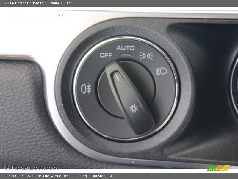 White / Black 2014 Porsche Cayman S