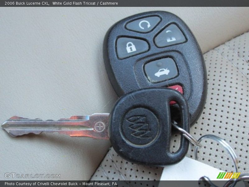White Gold Flash Tricoat / Cashmere 2006 Buick Lucerne CXL