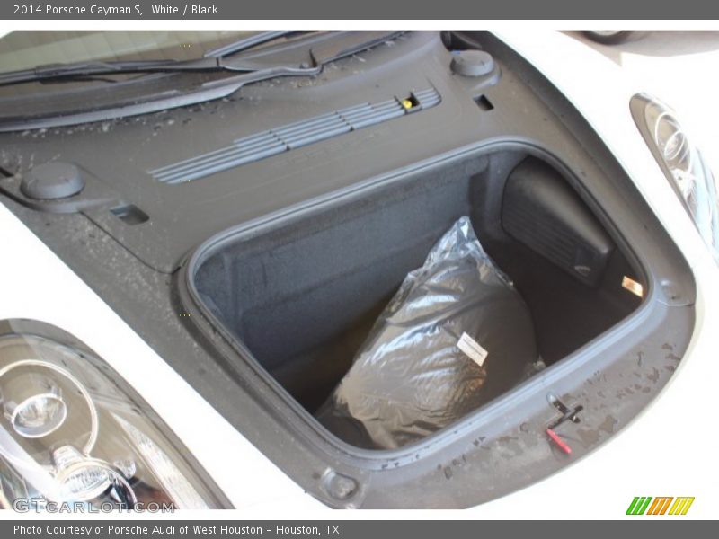 White / Black 2014 Porsche Cayman S