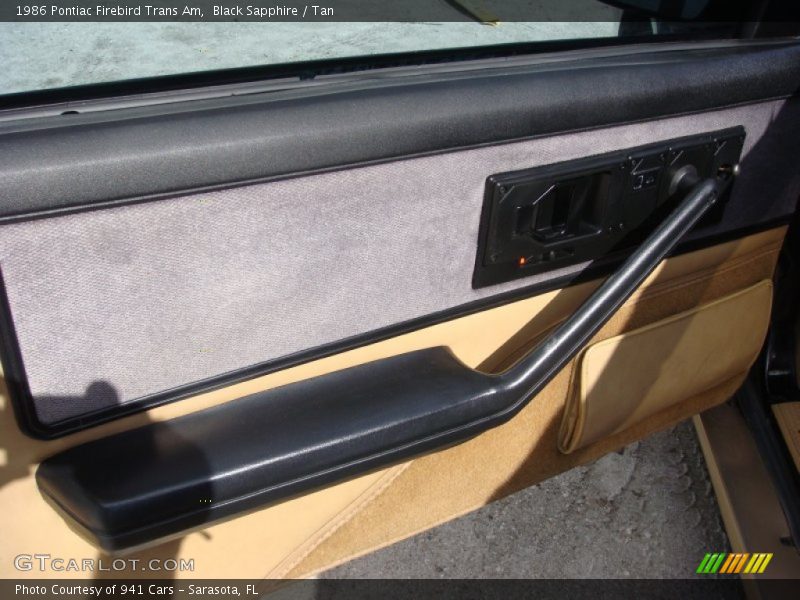 Door Panel of 1986 Firebird Trans Am