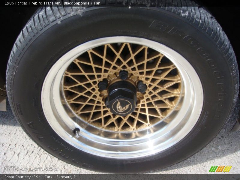  1986 Firebird Trans Am Wheel