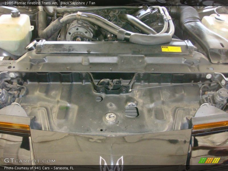 Black Sapphire / Tan 1986 Pontiac Firebird Trans Am