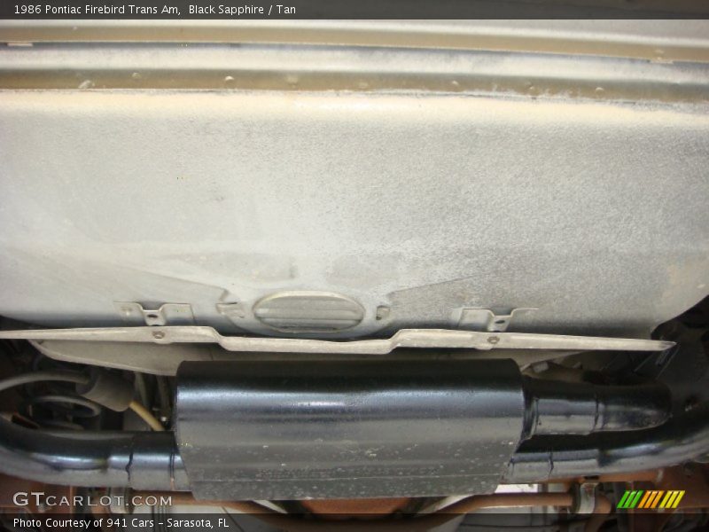 Exhaust of 1986 Firebird Trans Am