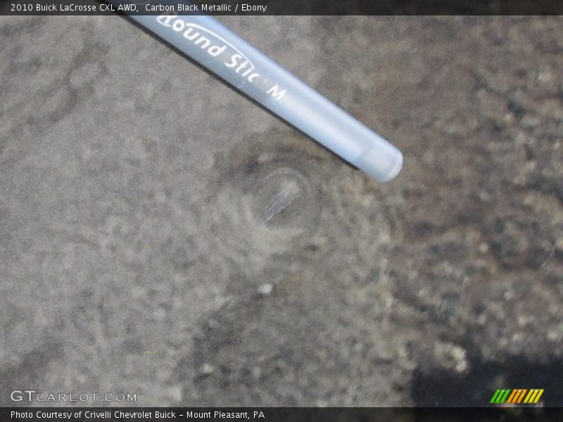 Carbon Black Metallic / Ebony 2010 Buick LaCrosse CXL AWD