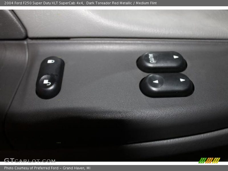 Dark Toreador Red Metallic / Medium Flint 2004 Ford F250 Super Duty XLT SuperCab 4x4
