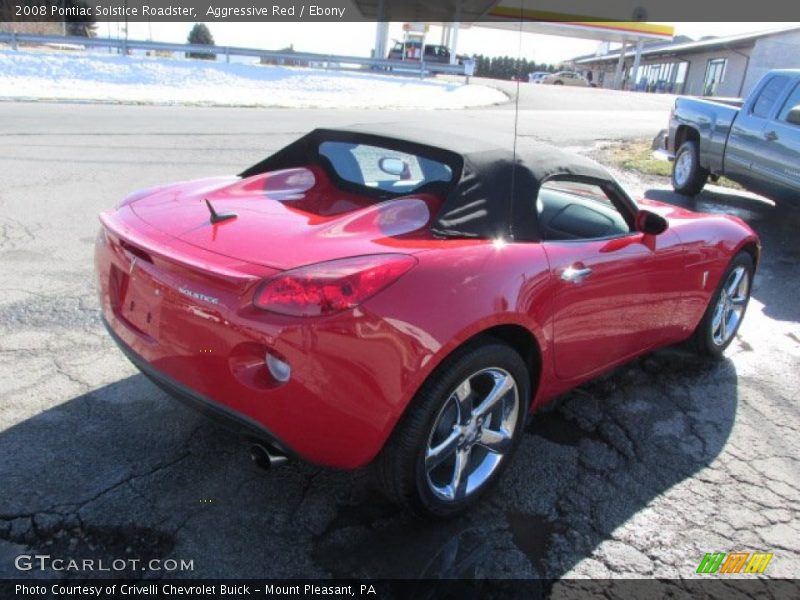 Aggressive Red / Ebony 2008 Pontiac Solstice Roadster