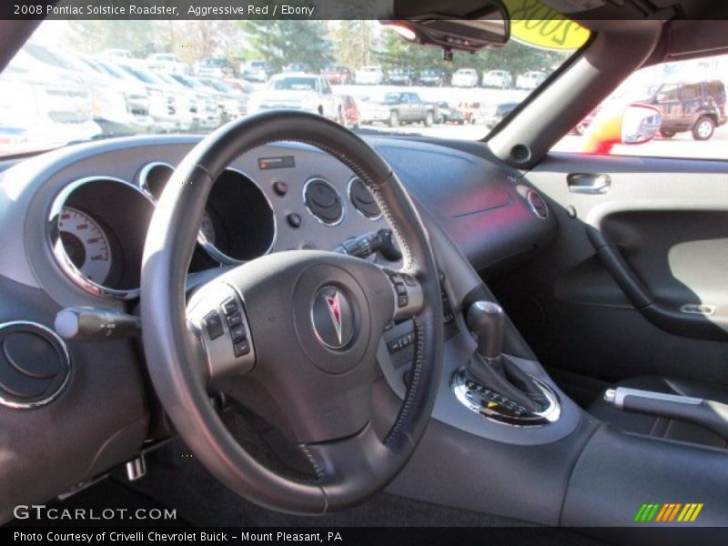 Aggressive Red / Ebony 2008 Pontiac Solstice Roadster