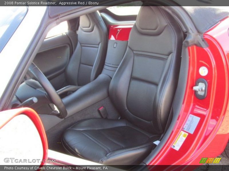 Aggressive Red / Ebony 2008 Pontiac Solstice Roadster