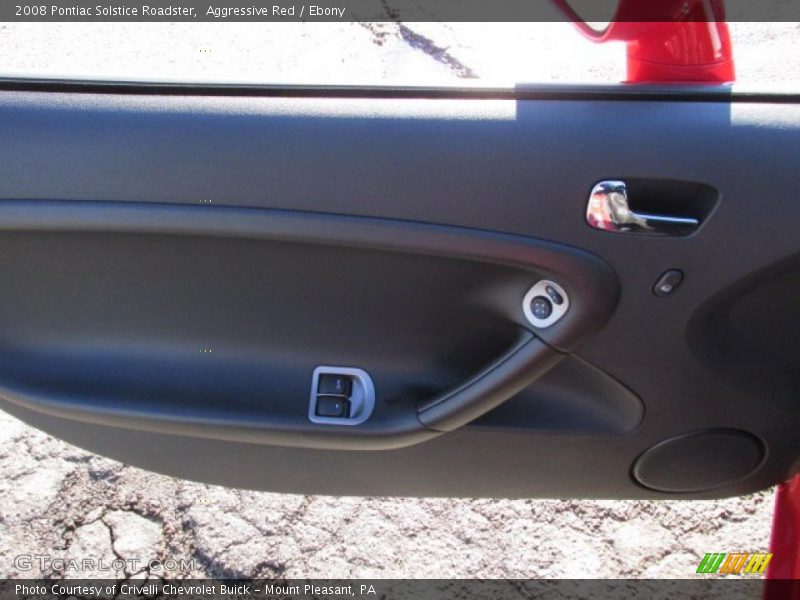 Aggressive Red / Ebony 2008 Pontiac Solstice Roadster