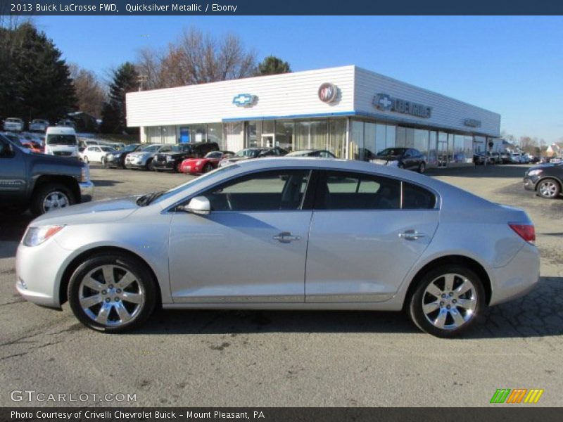 Quicksilver Metallic / Ebony 2013 Buick LaCrosse FWD
