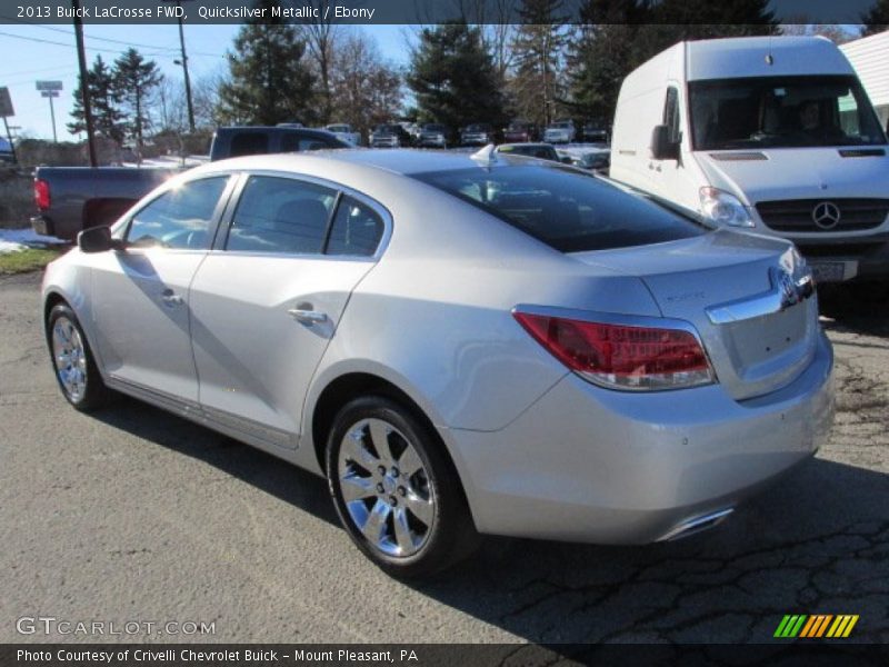 Quicksilver Metallic / Ebony 2013 Buick LaCrosse FWD